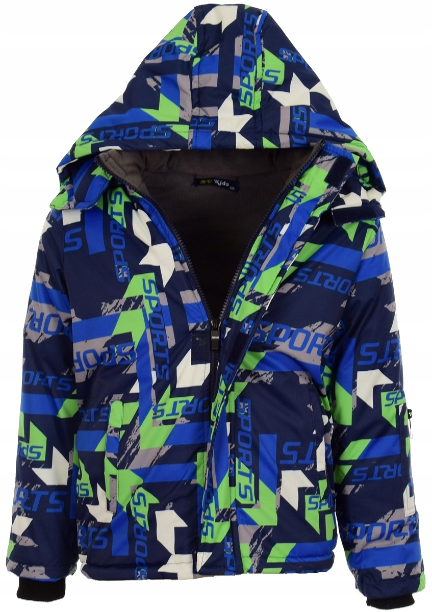 KOMBINEZON ZIMOWY j-267Z DWUCZĘŚCIOWY POLAR r. 122 Rodzaj zimowy