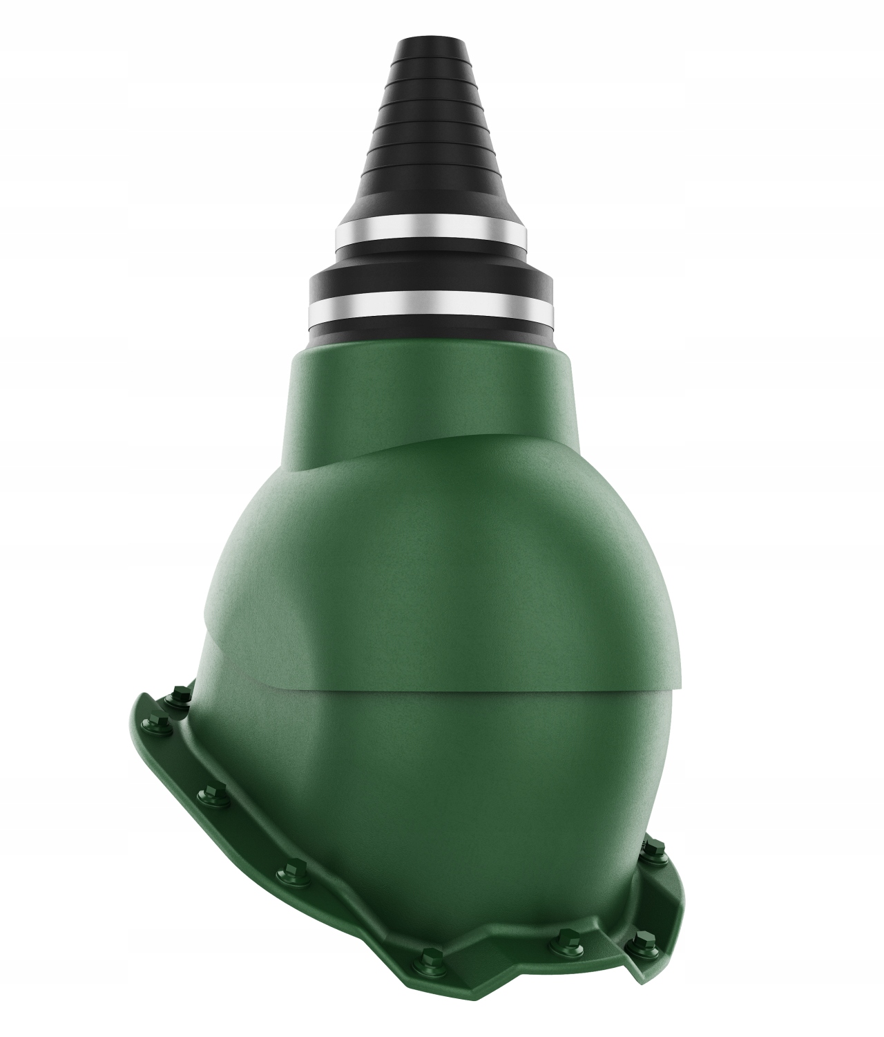 Anténní přechod, těsný přechod Trapez T14 Zelený 6020