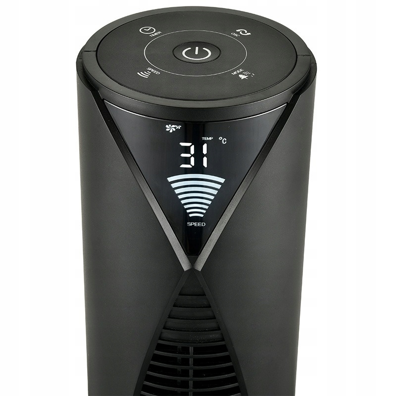 WENTYLATOR KOLUMNOWY WIATRAK STOJĄCY PODŁOGOWY + JONIZACJA CICHY Z PILOTEM Model MAXIMUS