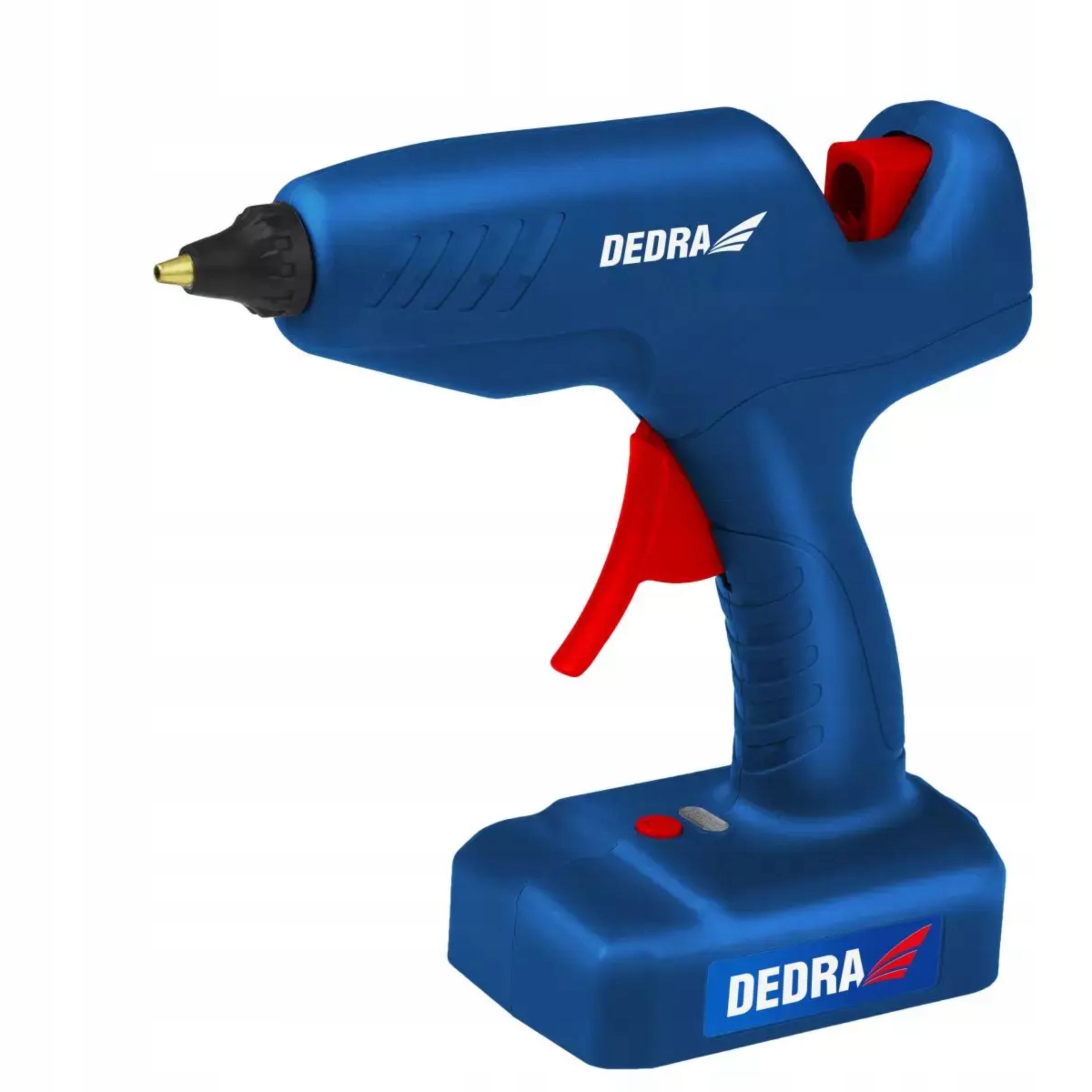 PISTOLET DO KLEJU NA GORĄCO 60W 12V DEDRA DED7558 Zasilanie akumulatorowe