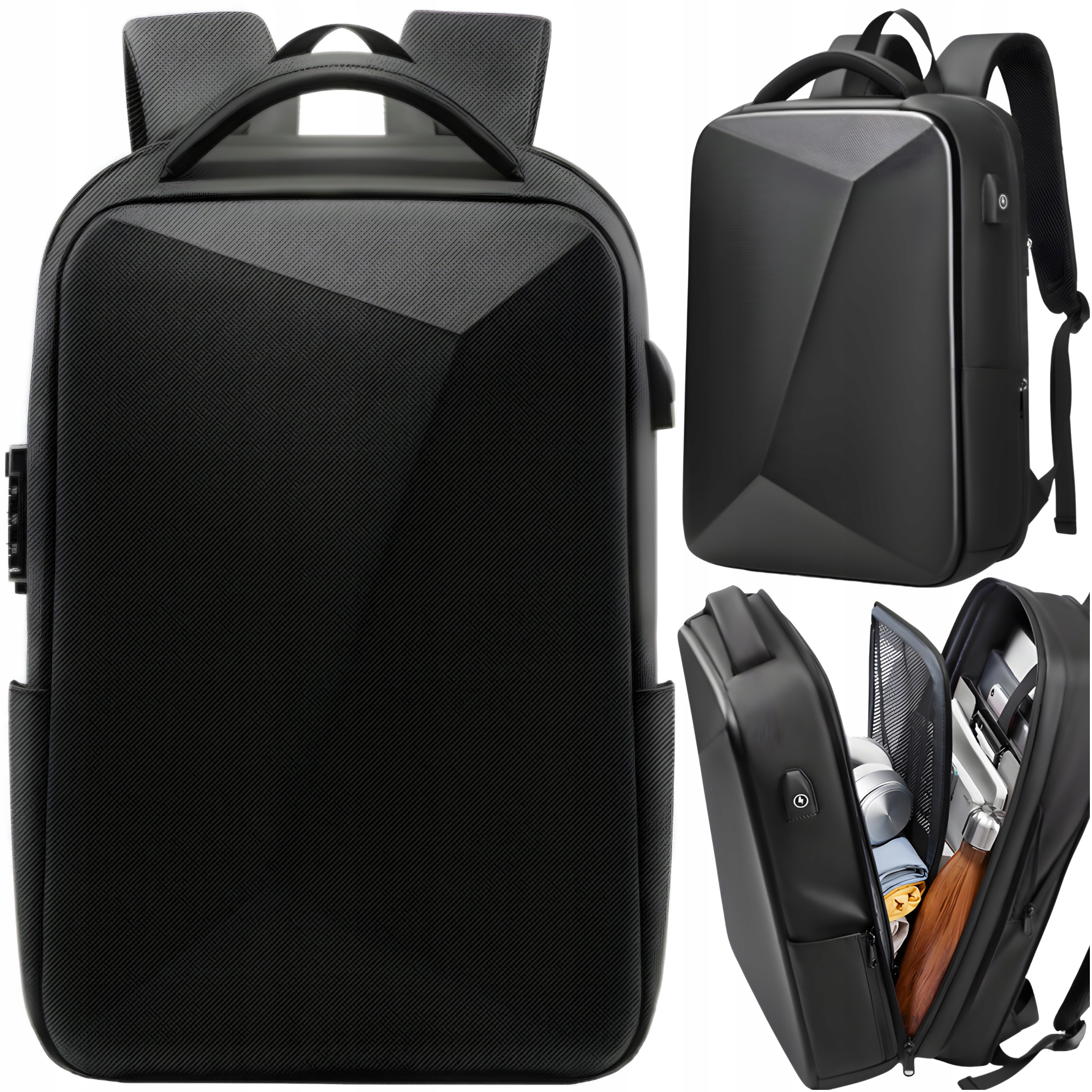 Batoh Do Práce Školy Na Notebook Voděodolný, Prostorné Zavazadlo