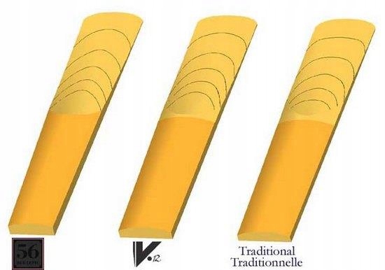 VANDOREN Traditional stroik do klarnetu Bb - twardość: 3.5 Rodzaj stroik