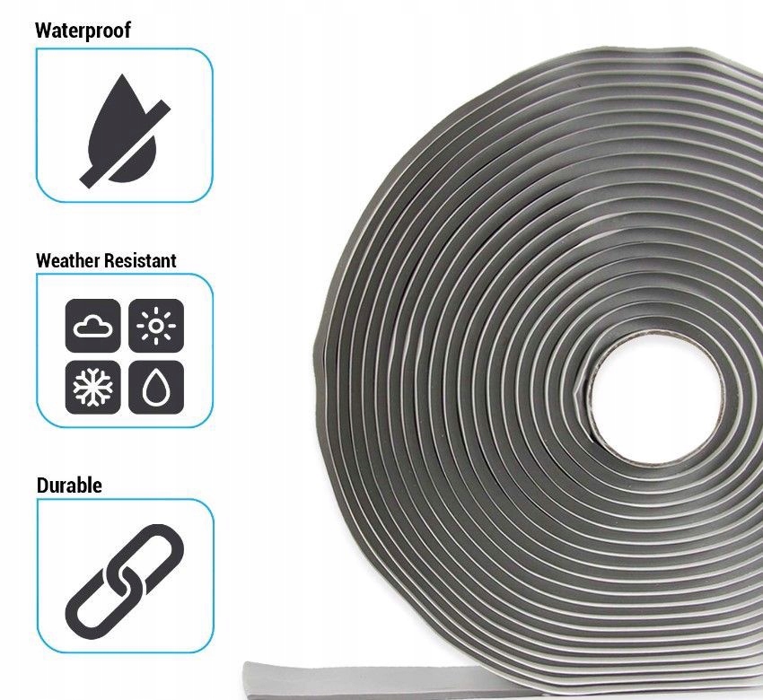 Taśma Uszczelniająca Biała 19 Mm 915 Cm Typ uszczelnianie