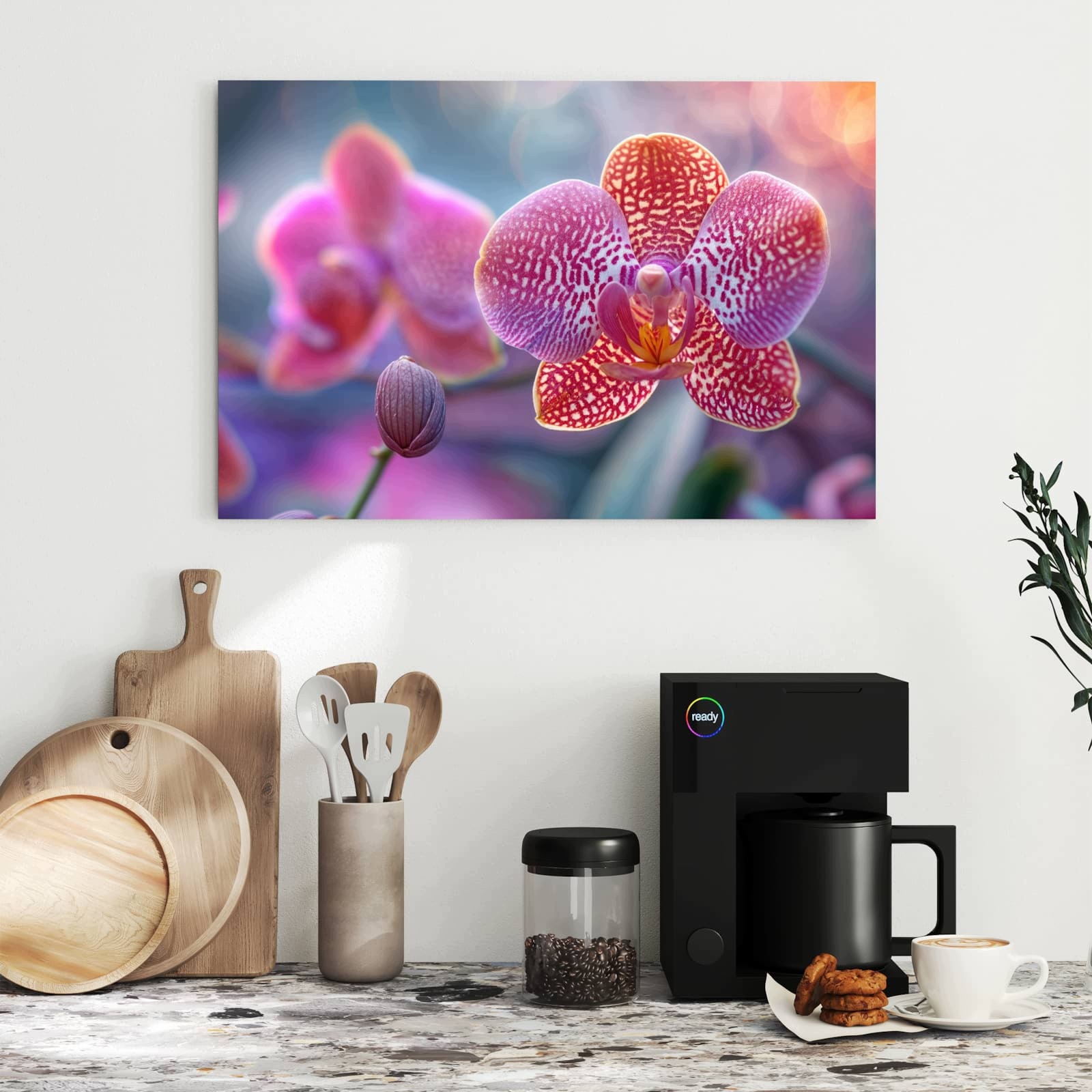 Magnetická tabule Egzotyczne Orchidej 60 × 40 cm