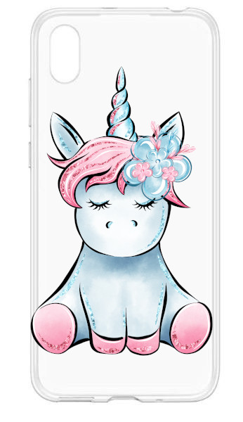 

etui silikon 1 mm jednorożec do Huawei Y5 2019