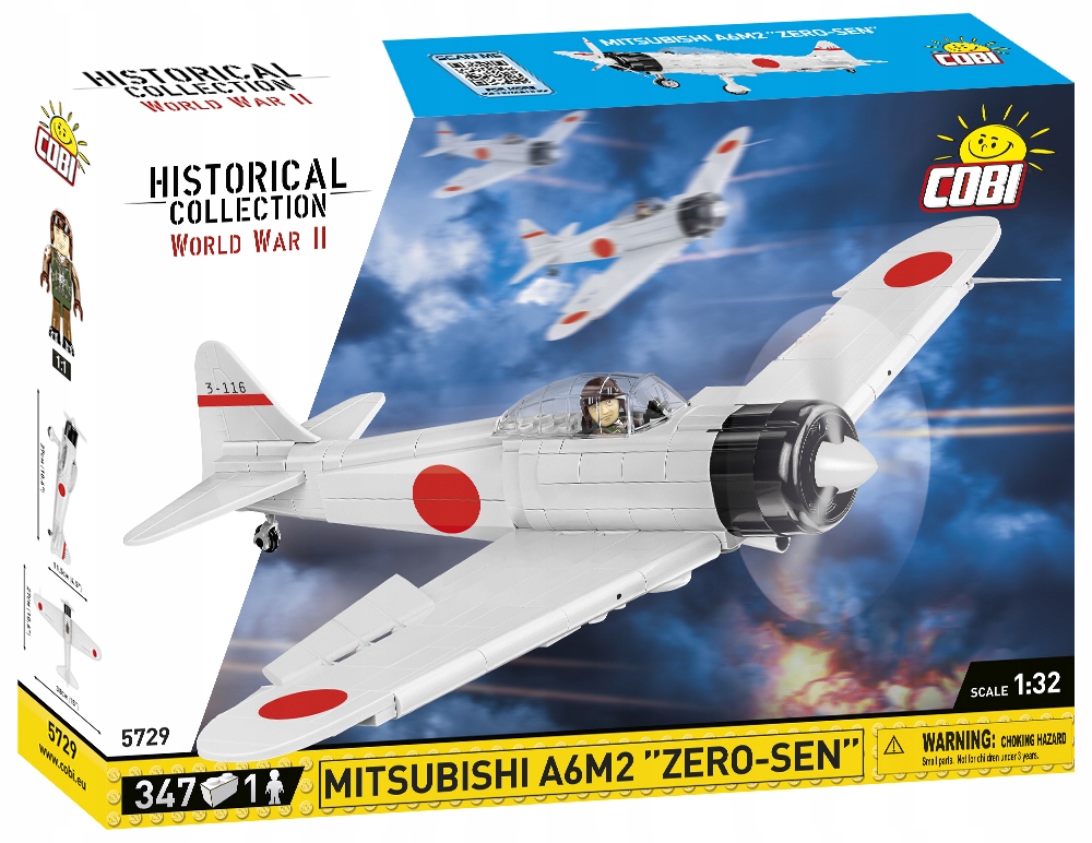 

Klocki Cobi 5729 Mitsubishi A6M2 Zero-Sen