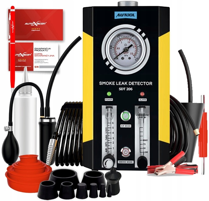 GENERATOR DYMU AUTOOL SDT 206 TESTER SZCZELNOŚCI