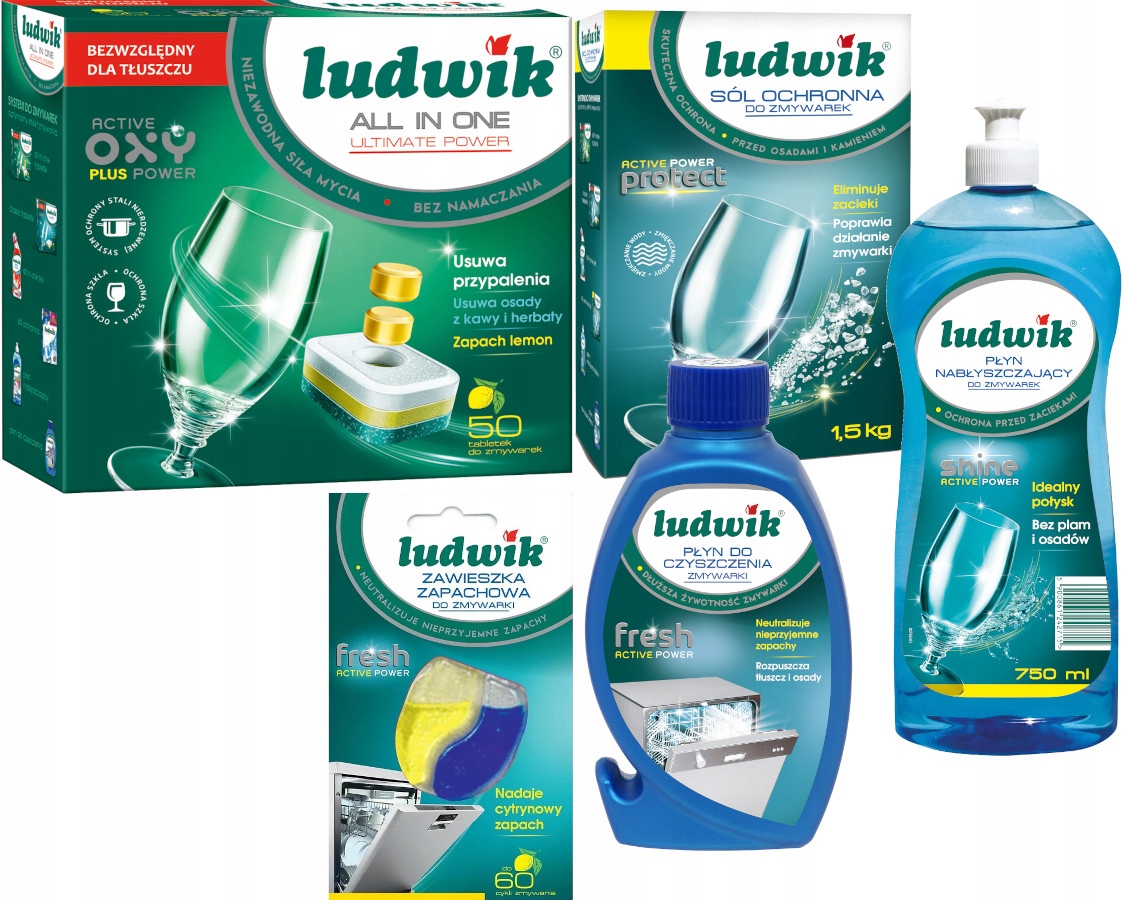 

Ludwik Ultimate 50 Nabłyszczacz Sól Czyścik Zapach