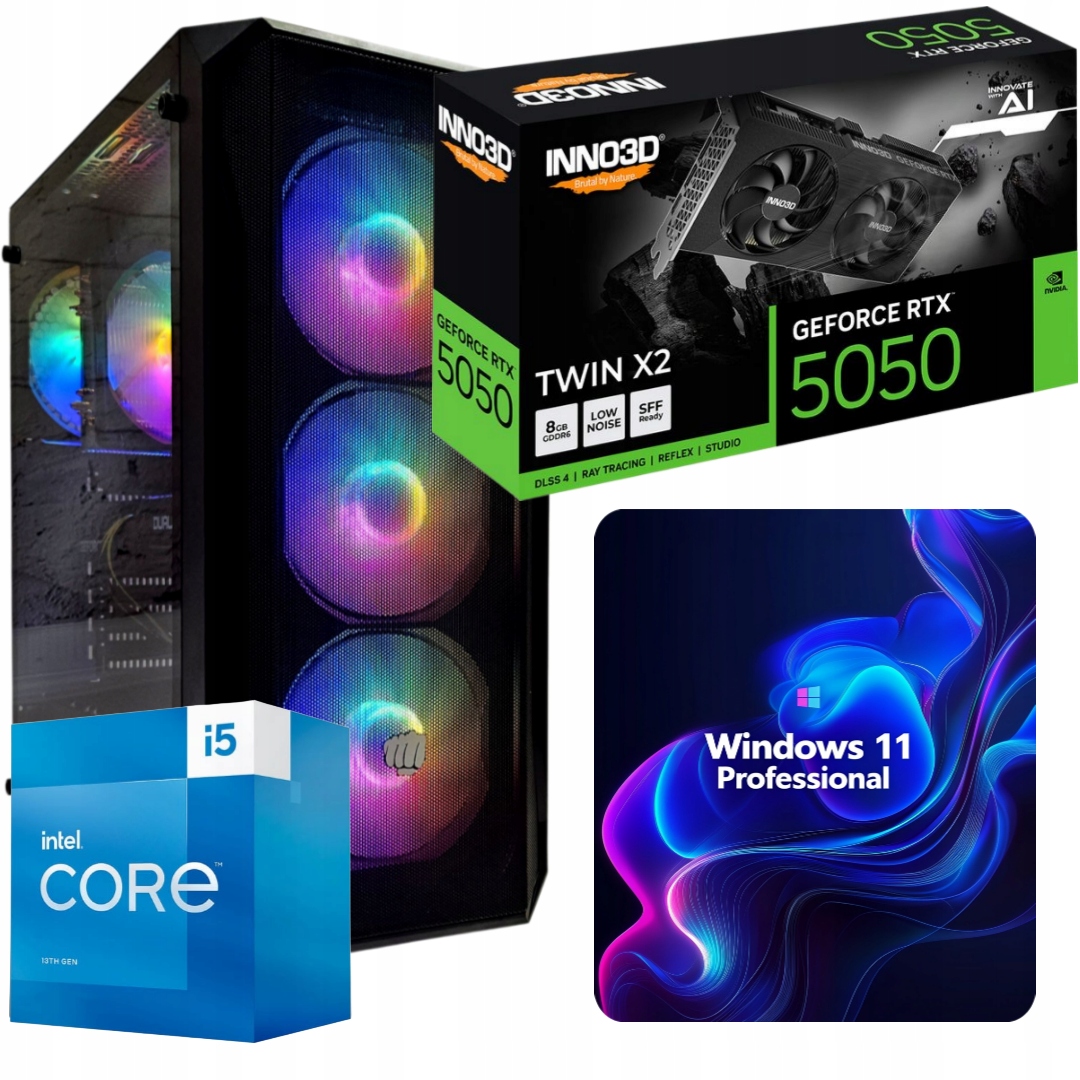 Počítač I5 32GB Rtx 5050 8GB Win 11PRO