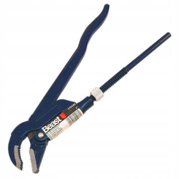 KLUCZ NASTAWNY DO RUR SZWEDZKI 1.5'' HYDRAULICZNY ŻABA 43CM