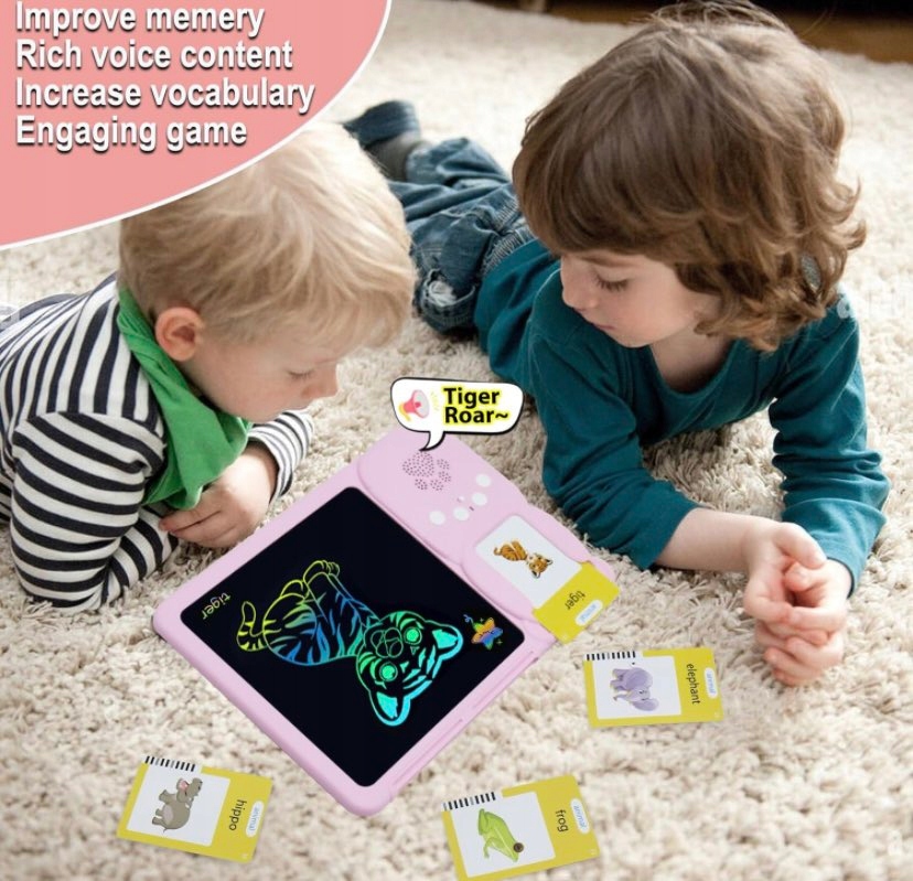 CZYTNIK KART DO NAUKI ANGIELSKIEGO SŁÓWEK TABLET 2W1 112 KART 224 SŁÓWKA EAN (GTIN) 5905248423893