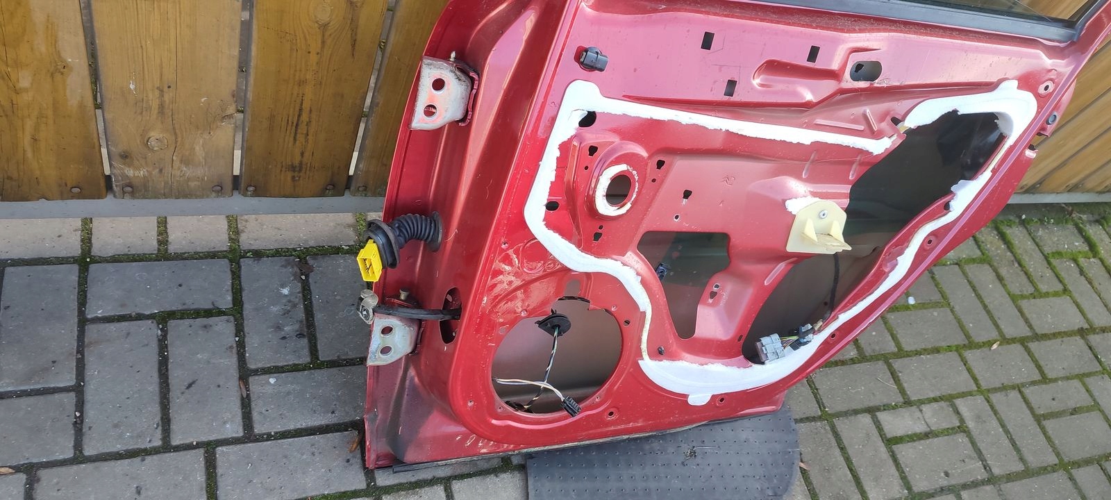 door rear part rear. right Citroen C4 and EKQD 5D