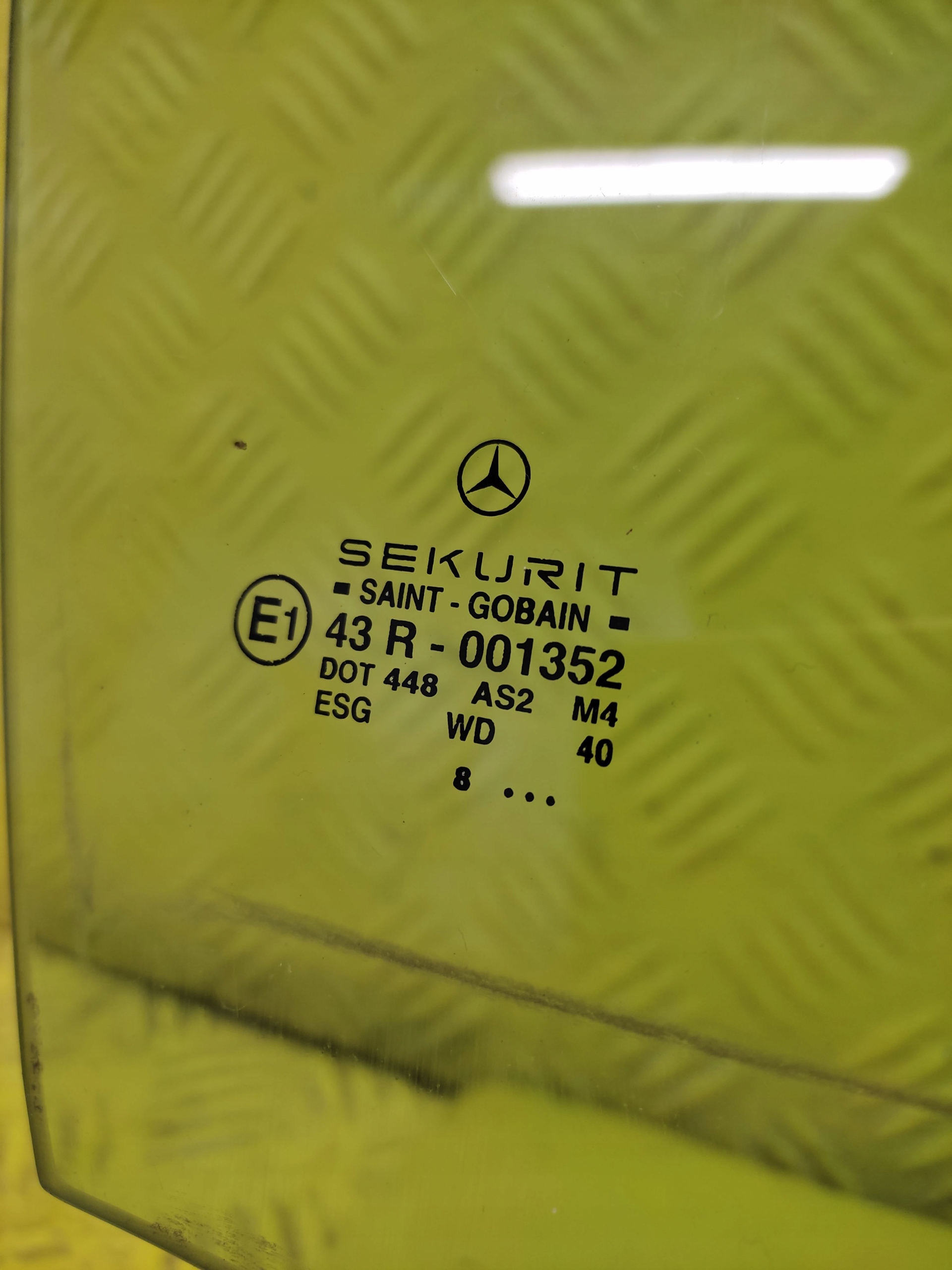 MERCEDES C 220 window door right front