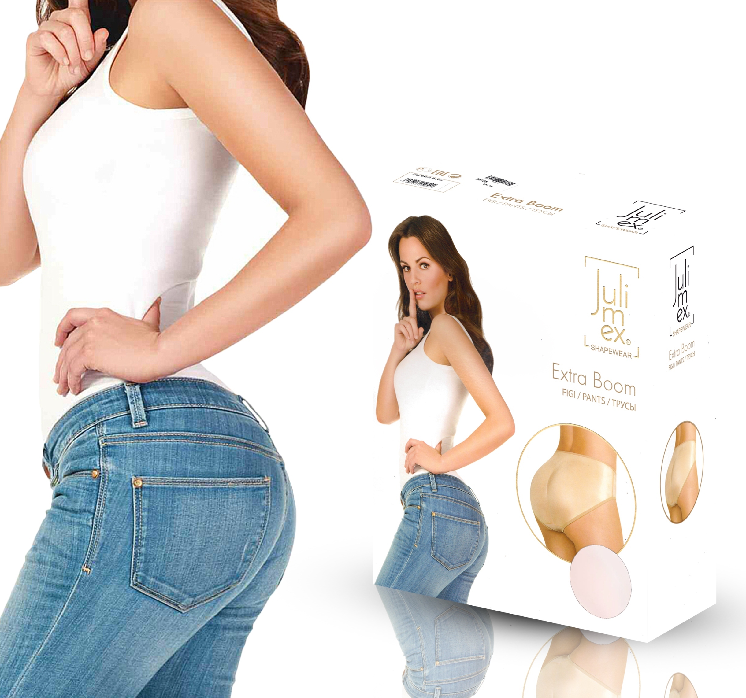 

Julimex Extra Boom Push-up Figi Modelujące 121, L