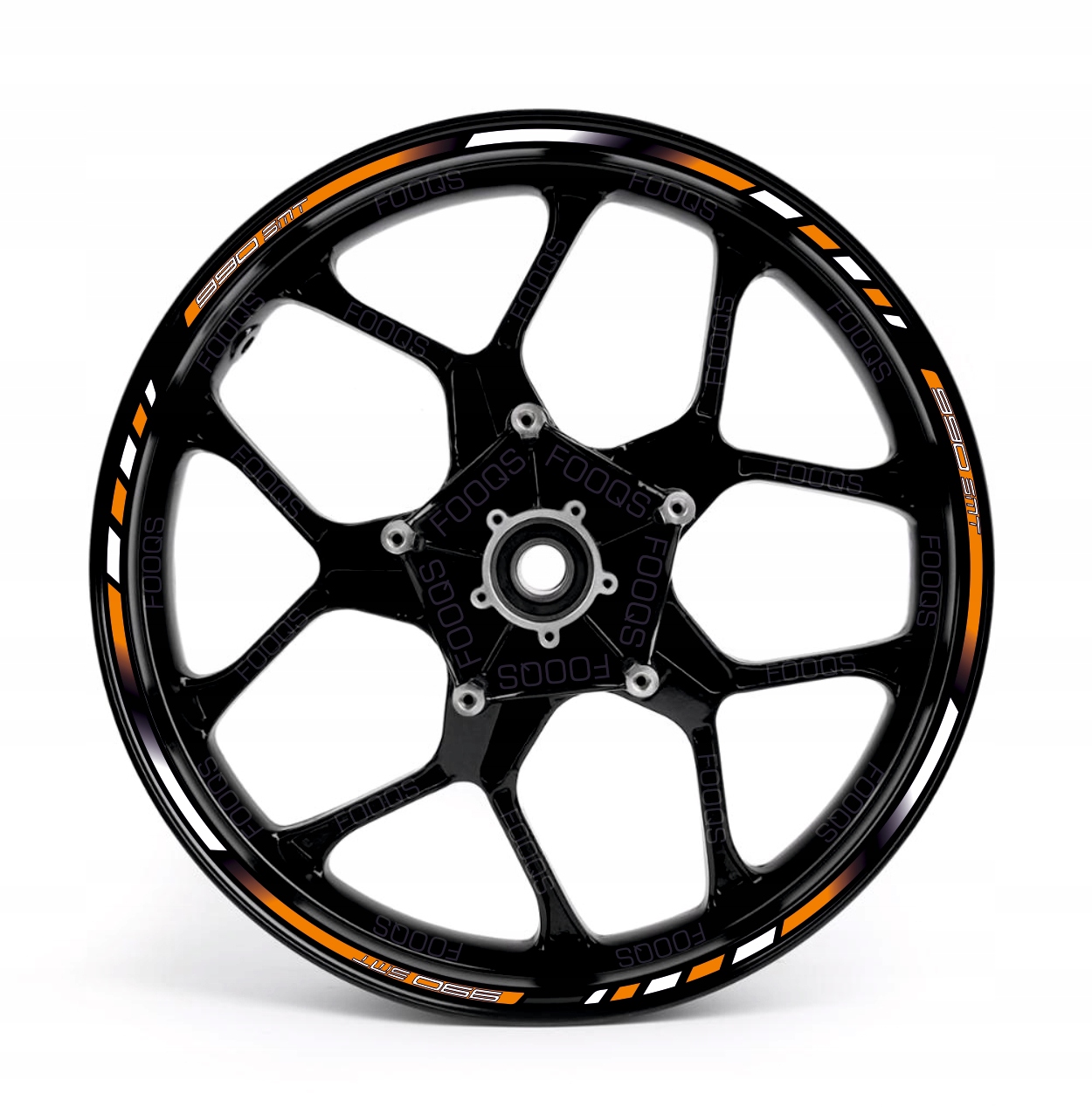 Samolepky Na Ráfky Juula Pro Ktm Superduke 990 Smt Oranžové