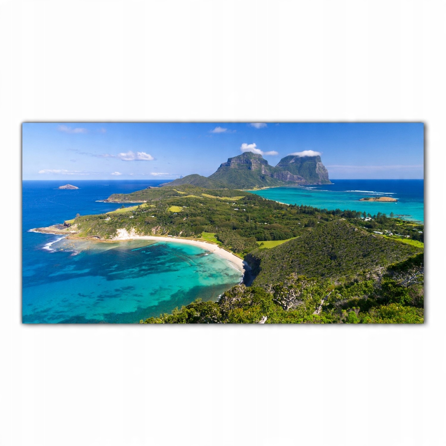 

Hartowany Obraz Szklany Wyspa Morze Woda 120x60