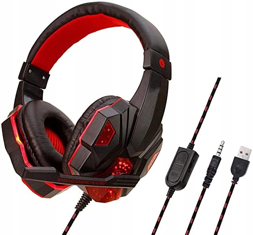 

Słuchawki Gamingowe Dla Gracza Mikrofon PS4 SY830