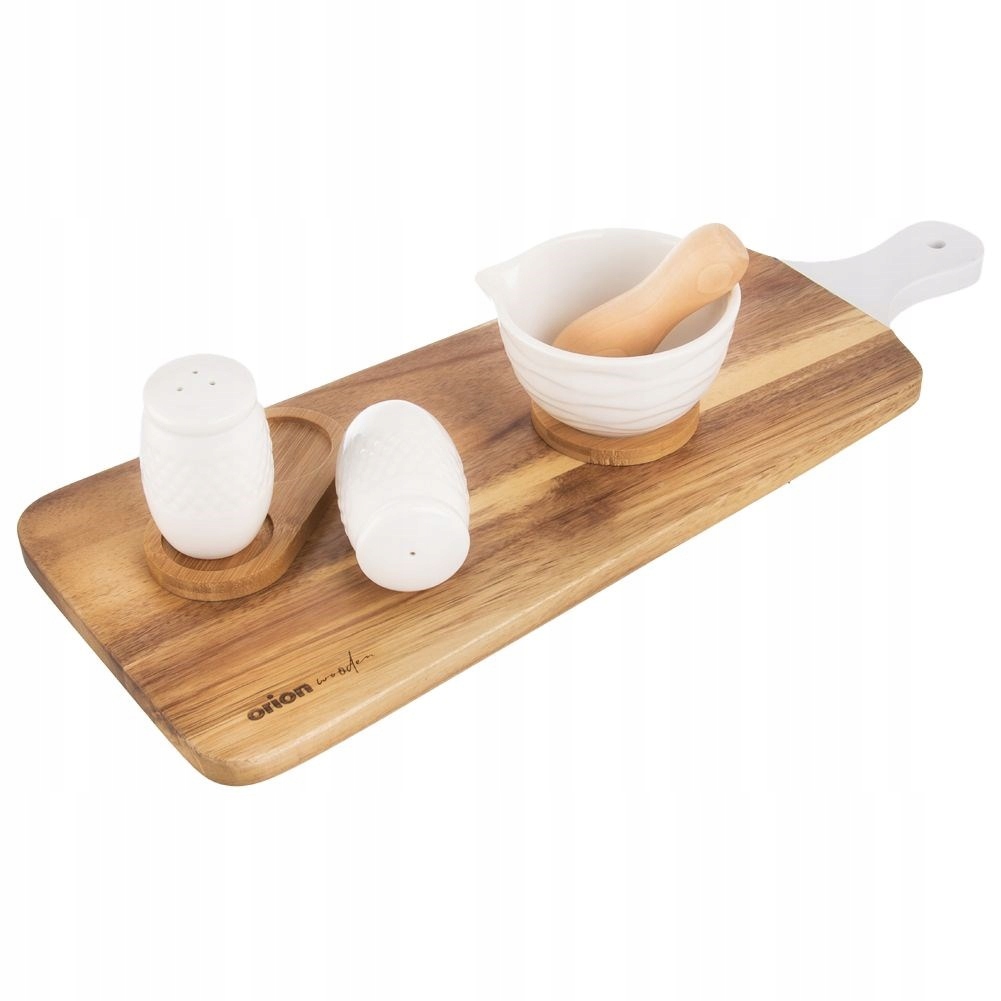 Zestaw SOLNICZKA PIEPRZNICZKA przyprawnik pojemniki na sól pieprz podstawce Kod producenta 153669