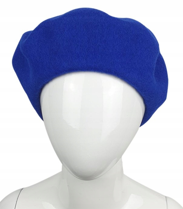 

Beret klasyczny wełniany styl francuski dziecięcy