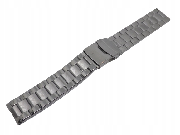 BRANSOLETA DO ZEGARKA PEŁNE OGNIWA STALOWA 20 MM