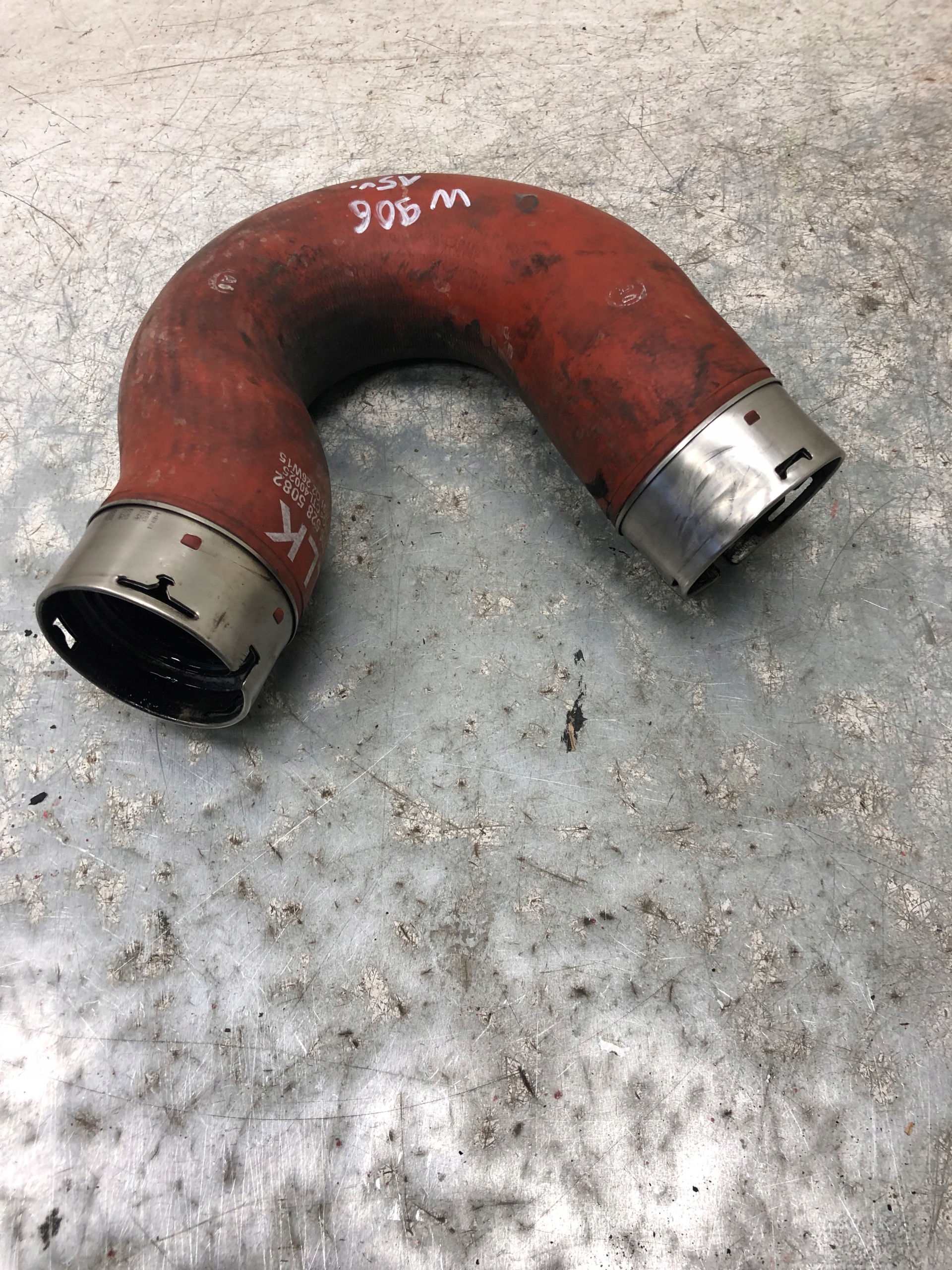rohr intercooler MERCEDES SPRINTER W906 A9065285082