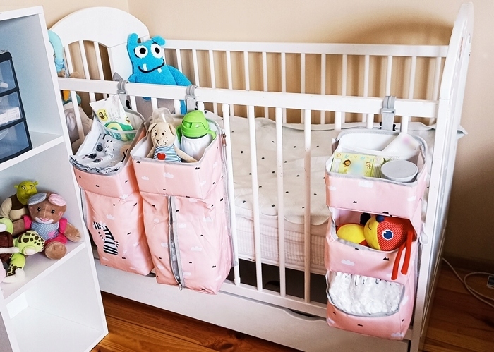 ORGANIZER PRZYBORNIK ŁÓŻECZKA DZIECIĘCEGO WISZĄCY Marka inna marka