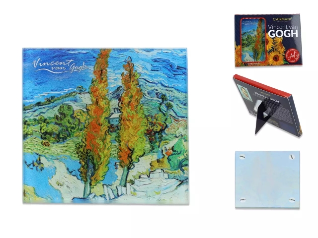 

Podkładka szklana V. van Gogh Topole