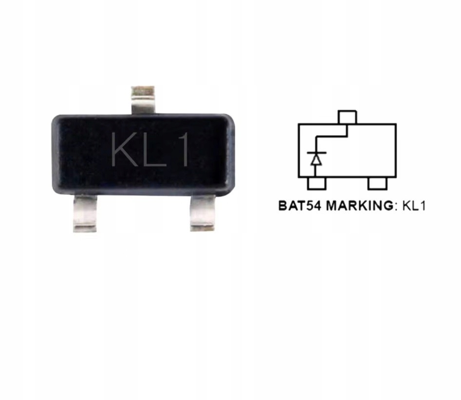 BAT54 KL1 BAT54KL1 Schottky Diodes 30V 200mA SOT-23