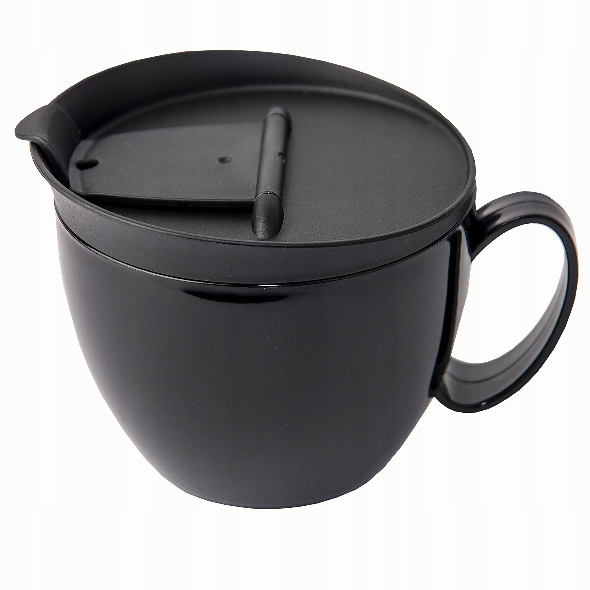 

Filiżanka z pokrywką 250 ml turystyczna czarna