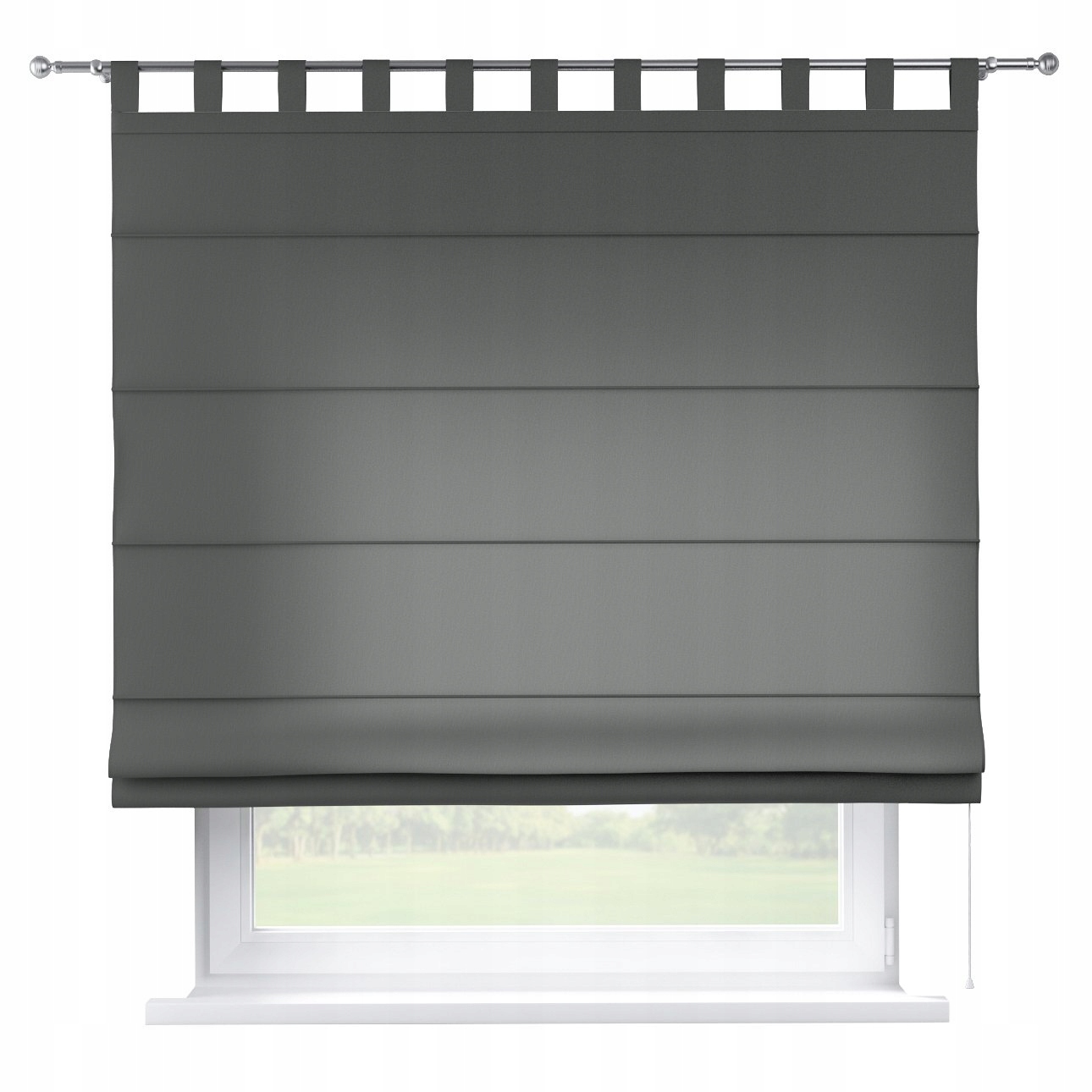 Hotová rímska roleta Verona 120x160 cm čierna