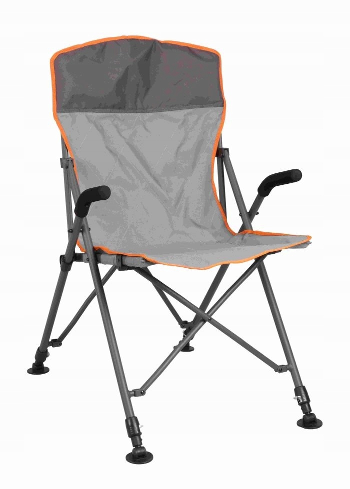 Turistická židle s opěradlem Portal Outdoor Madrid šedá