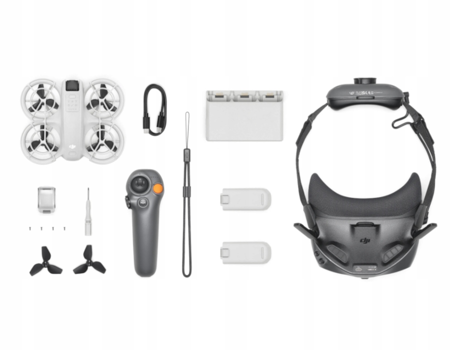 Dron Dji Neo Motion Fly More Combo Goggles N3 Kontroler 4K 30fps Rc 3