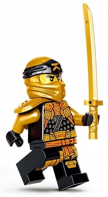 

Lego Ninjago Crystallized figurka Złoty Cole