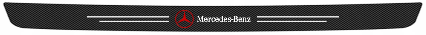 

Osłona naklejka na zderzak, bagażnik Mercedes-Benz