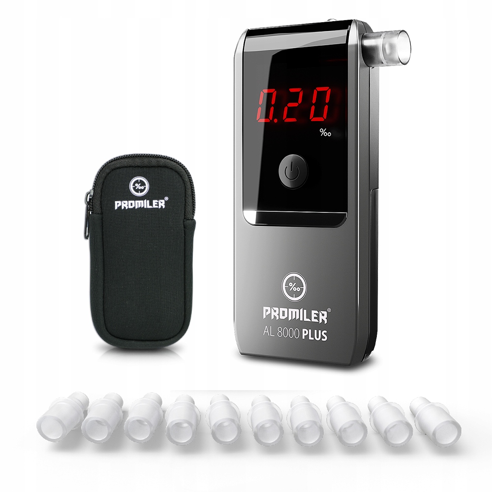 

Alkomat Al 8000 Plus - kalibracja 1 rok - ustniki