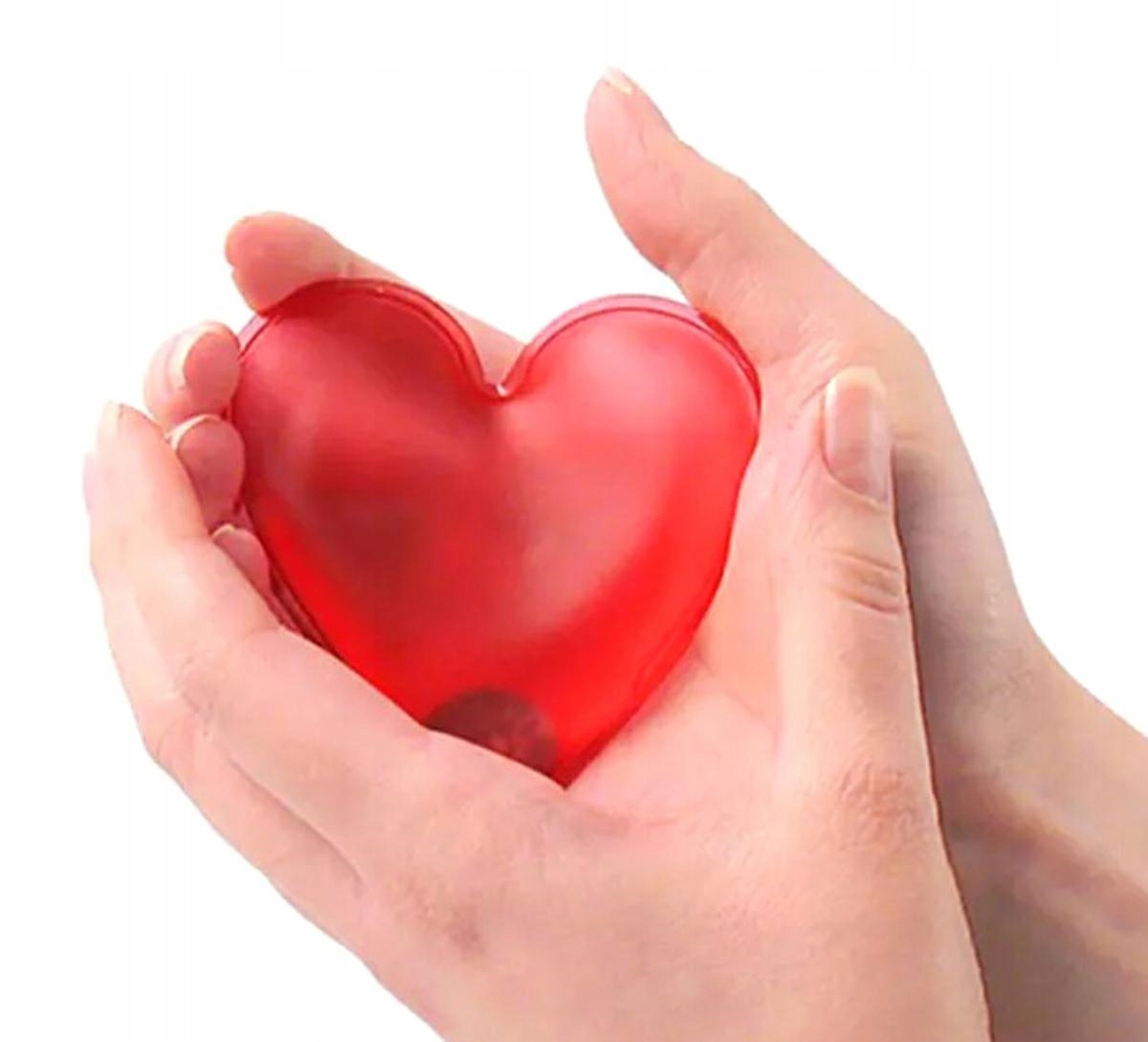 Żelowy Ogrzewacz Do Rąk Serce Czerwony EAN (GTIN) 48332607