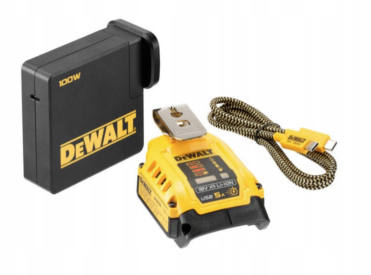 Dewalt Usb Adaptér Pro Akumulátory DCB094K-QW