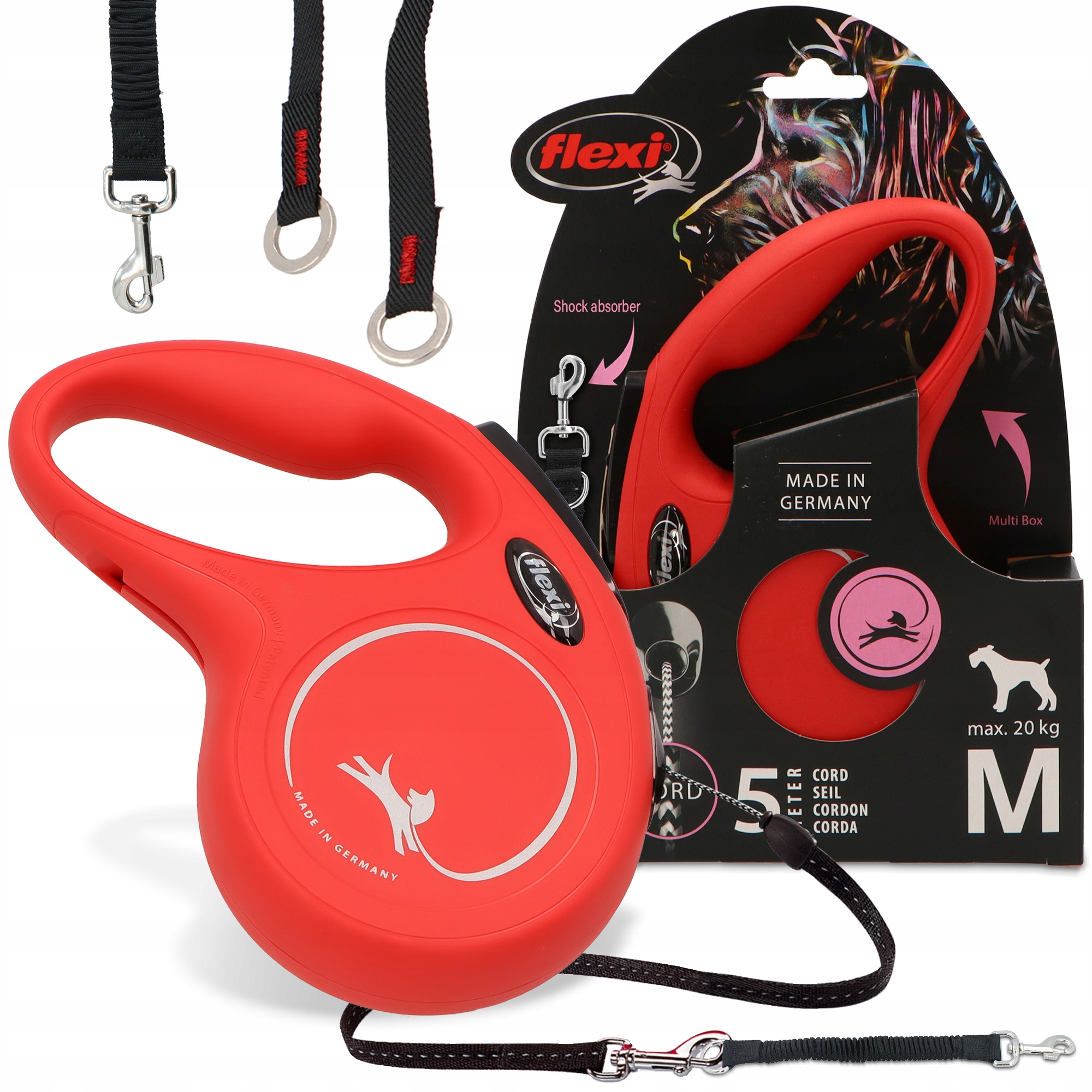 Vodítko Automatická 5 m lanko M Tlumič vodítka Trhacího Tréninku Ps 3O