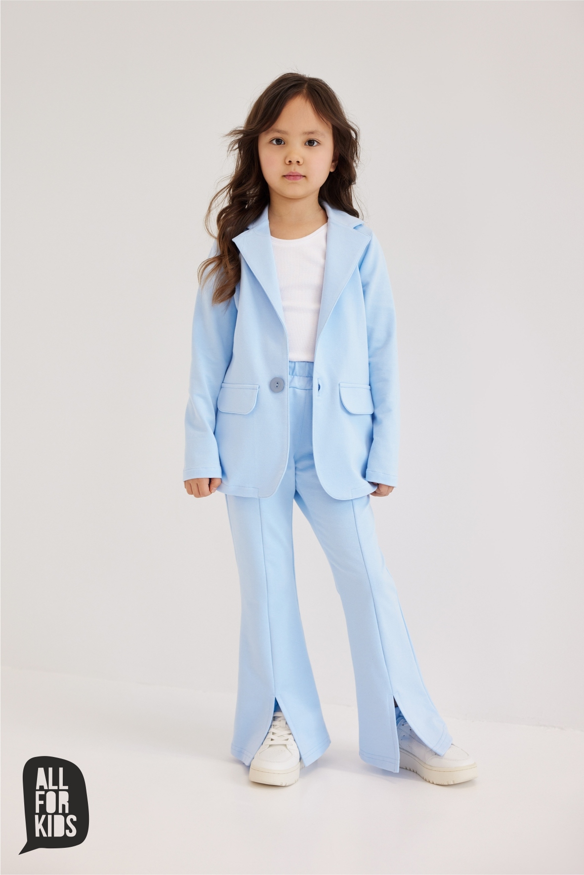 MARYNARKA bawełna ALL FOR KIDS niebieski 116/122 Marka All For Kids