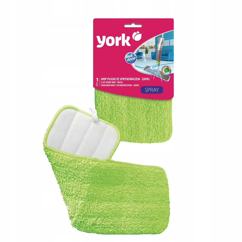 

Zapas wkład mopa ze spryskiwaczem Spray Mop York