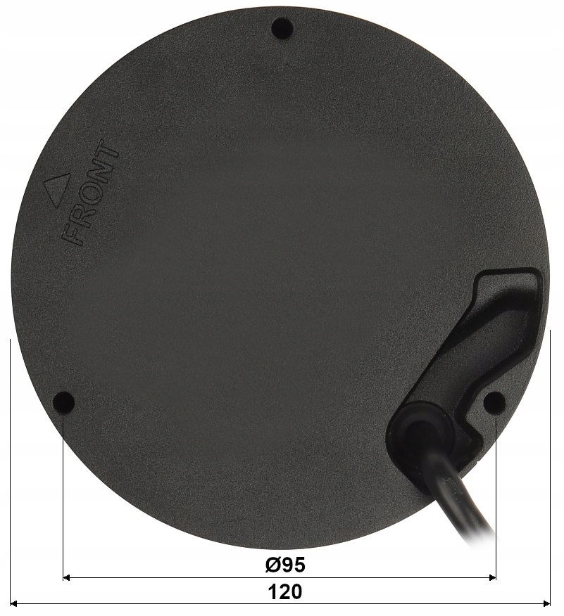 KAMERA WANDALOODPORNA IP IPC-HDBW3441R-AS-P-0210B-BLACK WizSense - 4.7 Mpx Rozdzielczość 4.7 Mpx