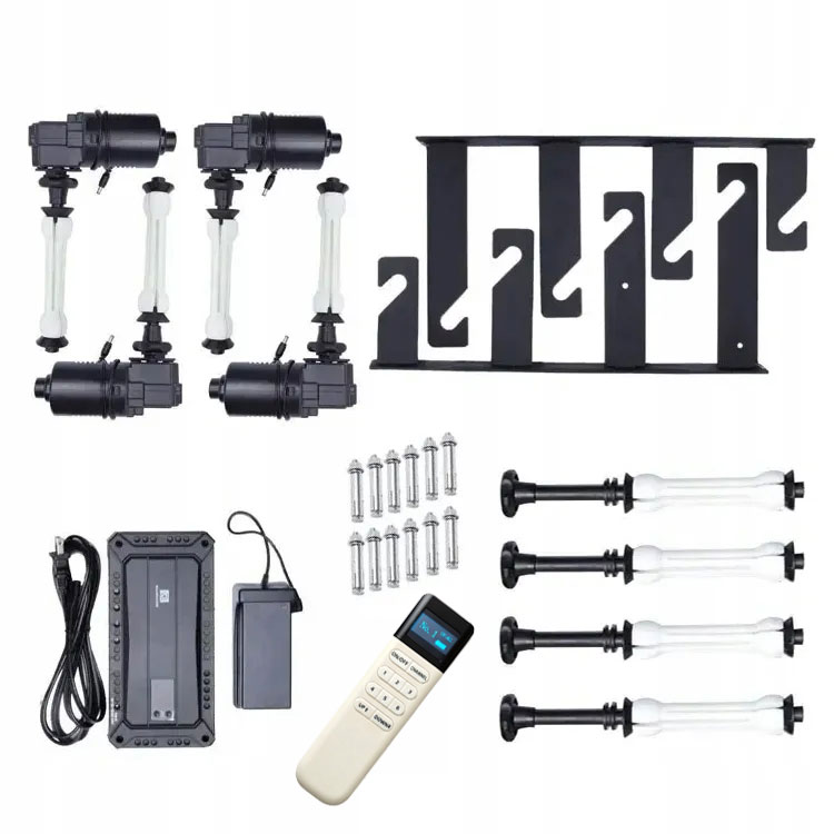 Prof. Elektrický Elektronický Systém Zavěšení Pozadí Na 4 Pozadí S Dálkovým Ovládáním