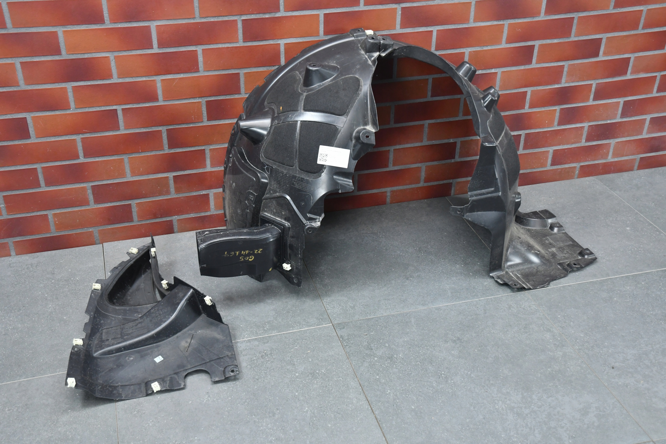 mudguard right front front cover BMW X5 G05 before lift ZWYKLY bumper