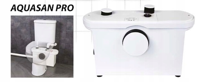 POMPA DO WC PRZEPOMPOWNIA ŚCIEKÓW ŁAZIENKOWA TOALETY WANNA PRYSZNIC Długość (cm) 51