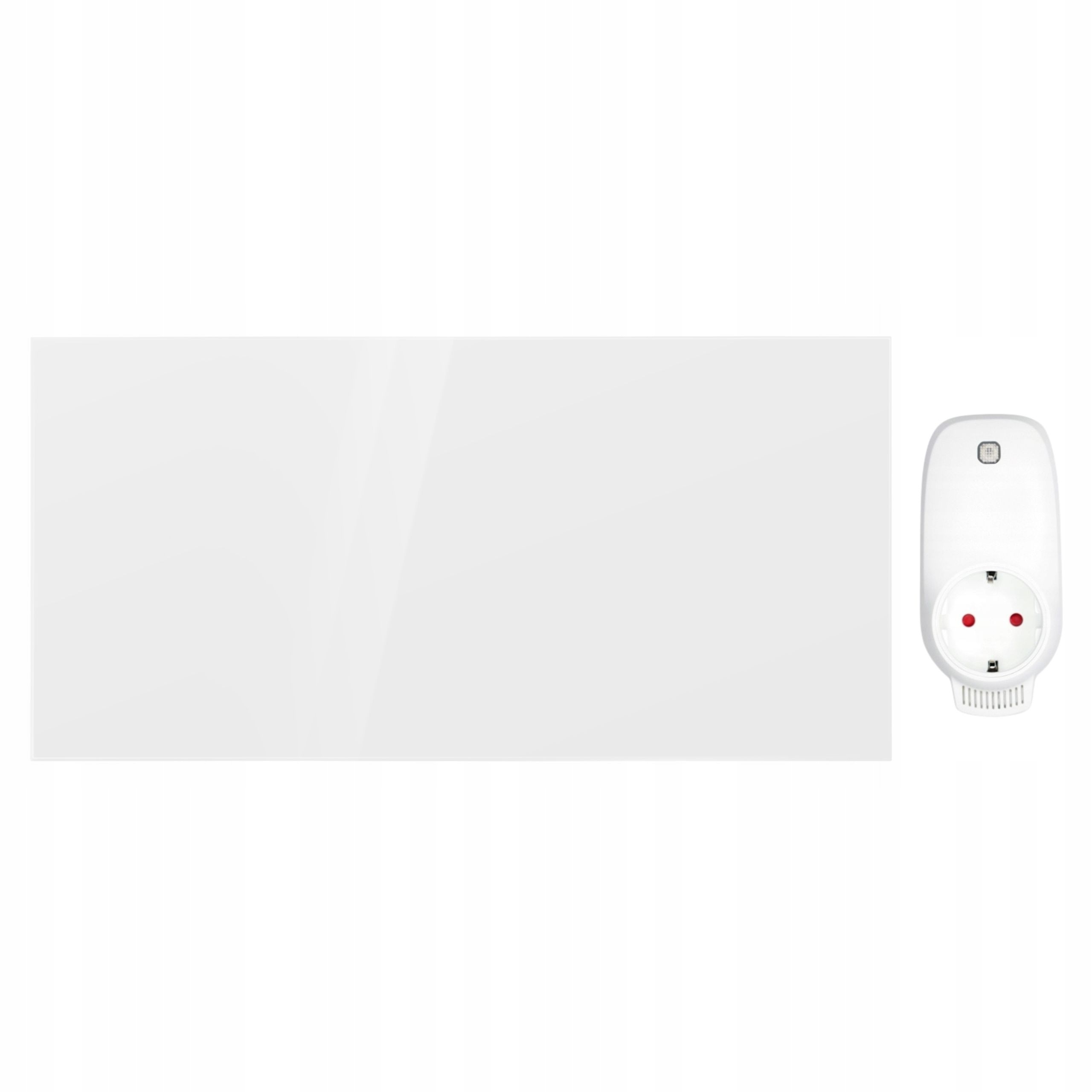 Promiennik Na Podczerwień Szkoło 650W Biały Grzejnik Panel Nóżki