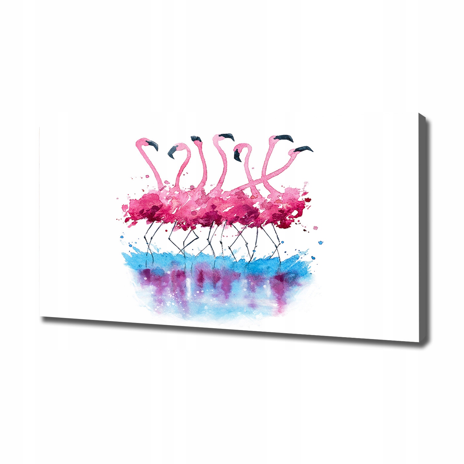 

Foto obraz canvas na ścianę Flamingi 120x60 cm
