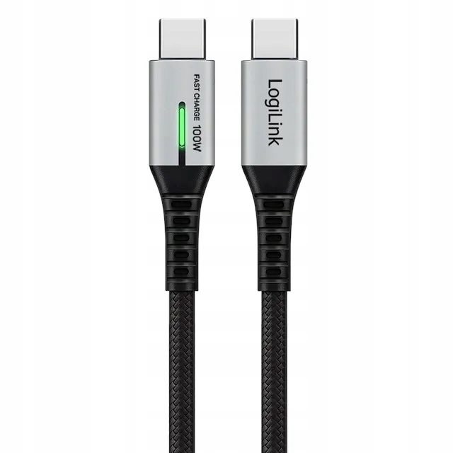 Kabel Usb 3.2 Gen2x2 LogiLink CU0433 Usb-c Usb-c, M/M, 20 Gb/s, 100 W, 4K