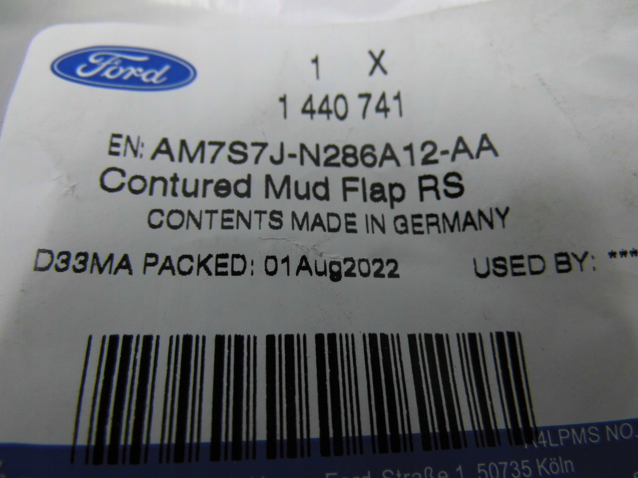 CHLAPACZE TYŁ TYLNE FORD MONDEO Mk4 2007-14 KOMBI Producent Ford OE