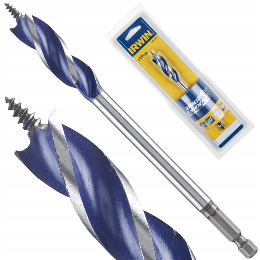 

Irwin Wiertło do drewna 14mm 159mm Blue Groove