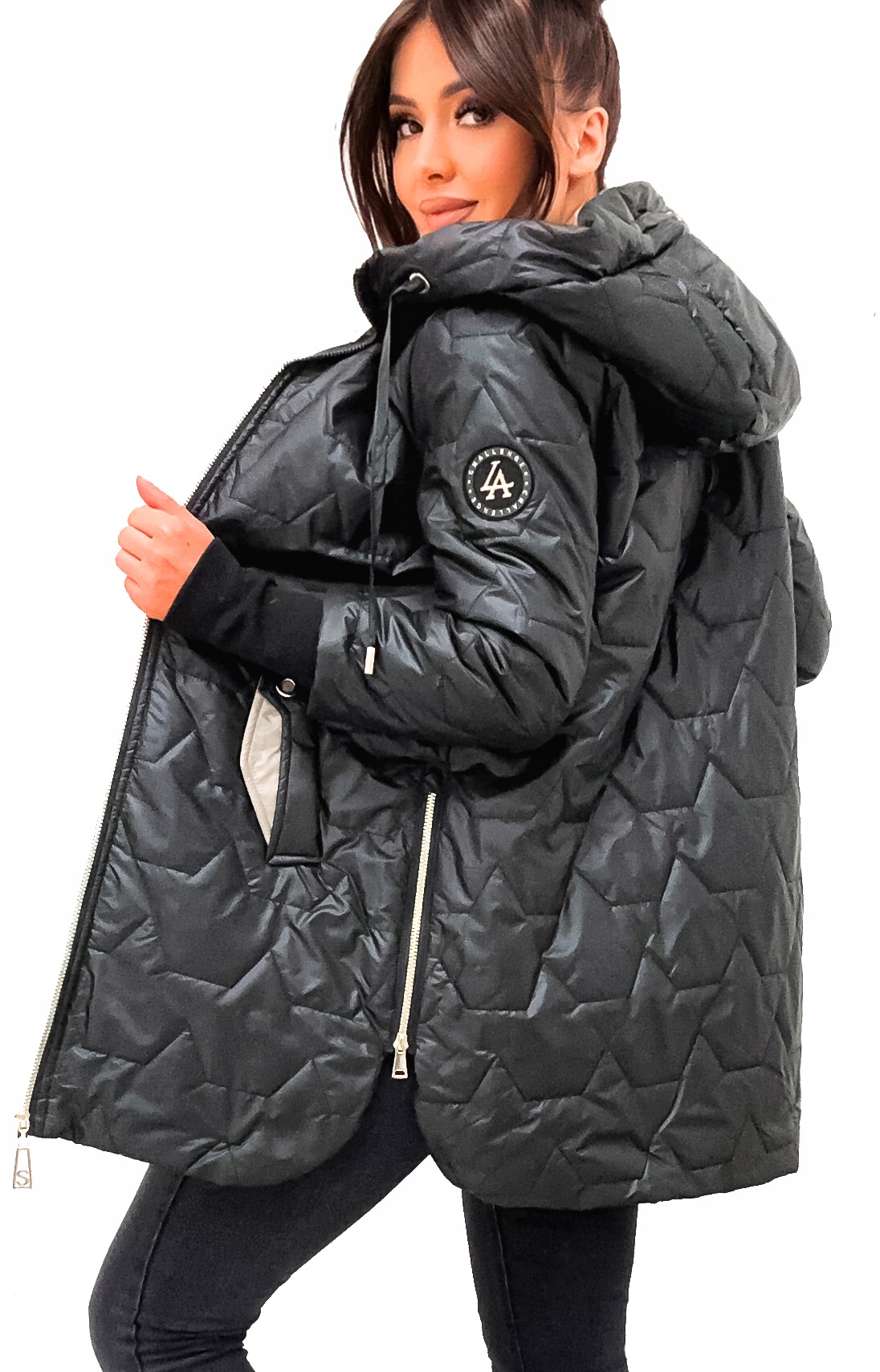 WIOSENNA/JESIENNA Pikowana DAMSKA Kurtka_